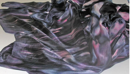 Abby's silk scarves
